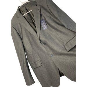 48R Lazarou Collezioni Mens SB2B Suit Seperate Jacket Wool Silk Modern Fit